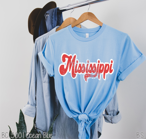 Mississippi Retro Shadow #BS3196