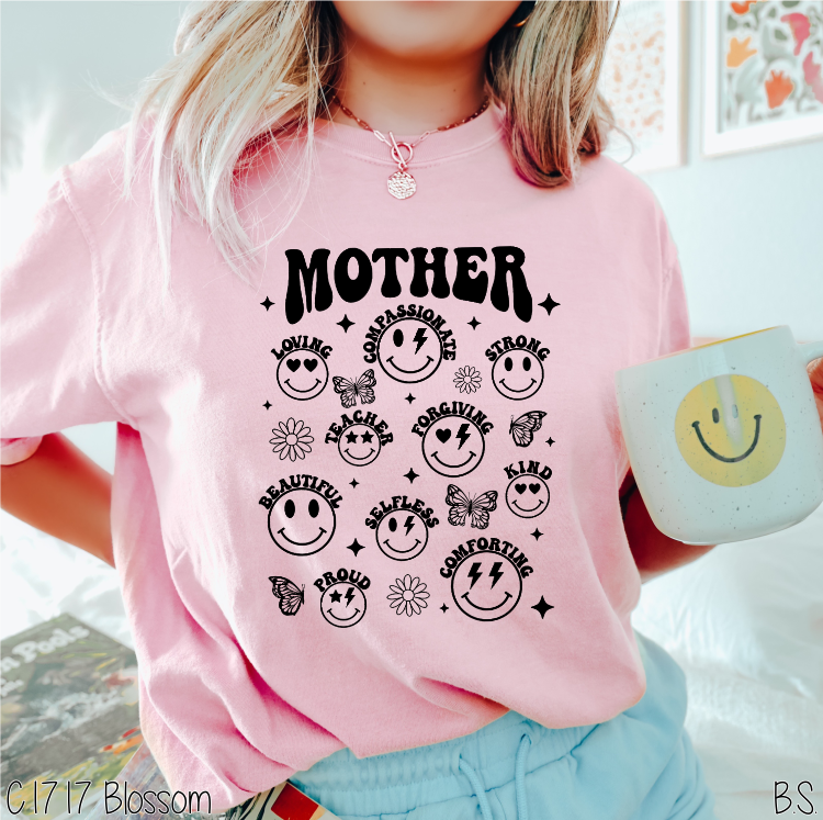 Mother Smiley Face Collage #BS5341