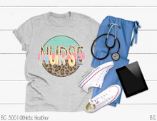 Load image into Gallery viewer, Nurse Leopard Mint Circle #BS2991
