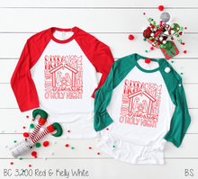 Load image into Gallery viewer, Oh Holy Night Typography Red Ink #BS138
