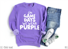 Load image into Gallery viewer, On Game Days We Wear Purple #BS3636
