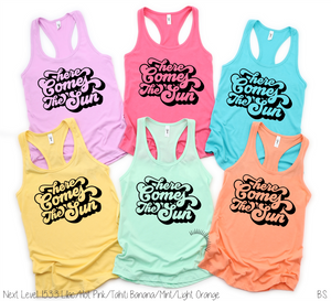 Retro Here Comes The Sun One Color #BS5386