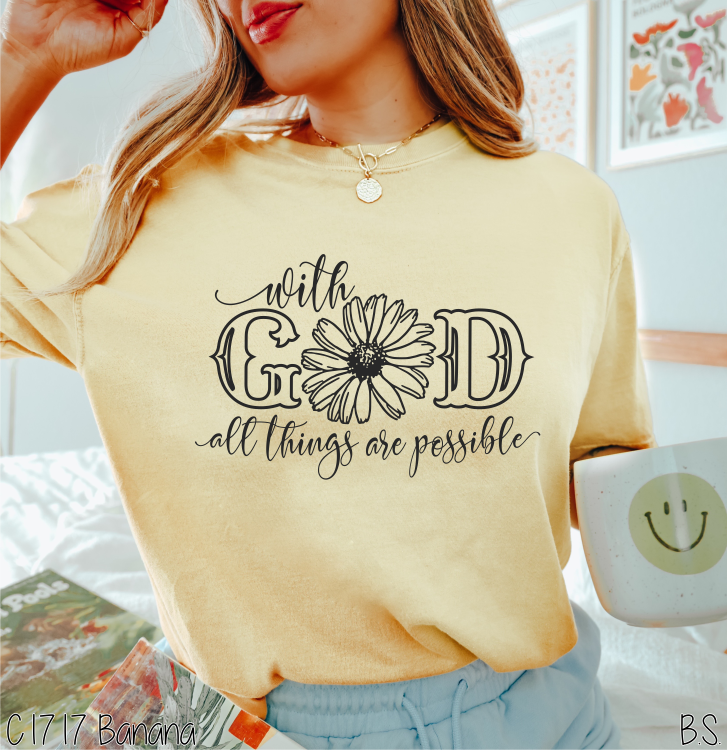 One Color With God Possible Flower #BS5465