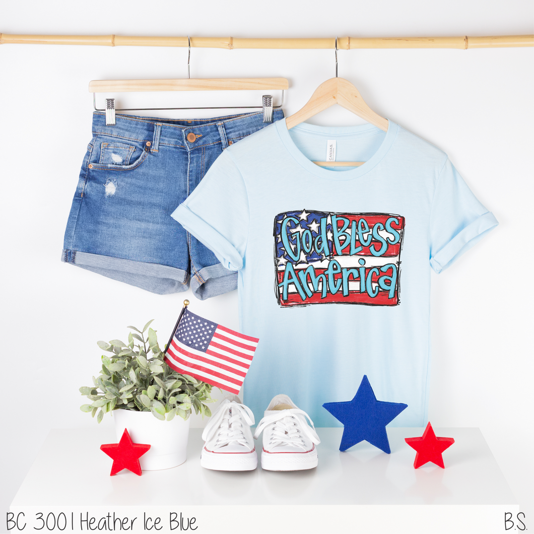 Patriotic American Flag #BS3165