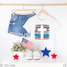 Load image into Gallery viewer, Patriotic Brush Stroke Cross #BS3201
