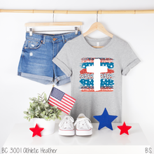 Load image into Gallery viewer, Patriotic Brush Stroke Cross #BS3201
