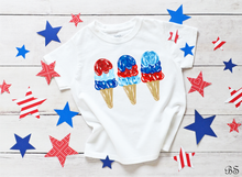 Load image into Gallery viewer, Patriotic Ice Cream Cones #BS3228
