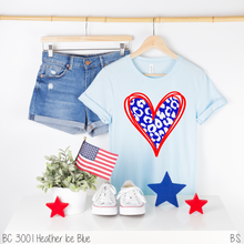 Load image into Gallery viewer, Patriotic Leopard Heart #BS1800
