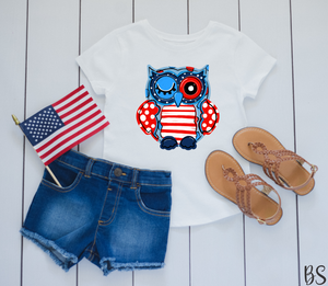 Patriotic Owl #BS1710