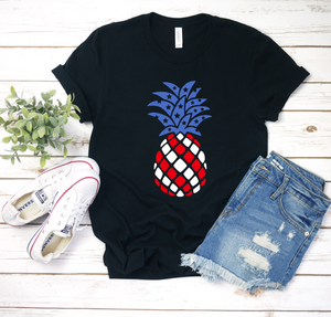 Patriotic Pineapple #A52