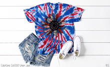 Load image into Gallery viewer, Patriotic Glitter Sunflower #BS1612

