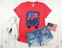 Load image into Gallery viewer, Patriotic Truck #A51
