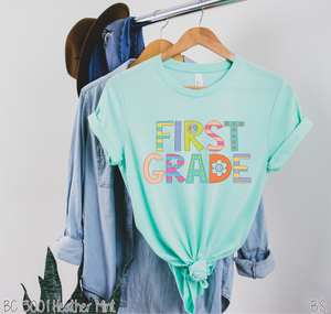 Peace Love School First Grade #BS3279