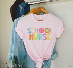 Peace Love School Nurse #BS3284