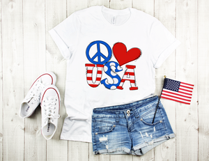 Peace Love USA #A49