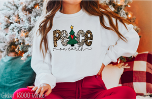 Peace On Earth Leopard Letters #BS4010