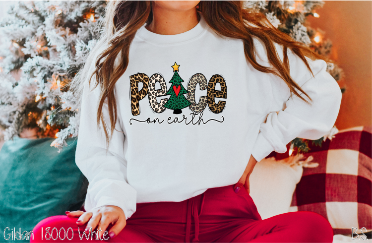 Peace On Earth Leopard Letters #BS4010