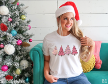 Load image into Gallery viewer, Pink Cozy Christmas Trees #BS3776
