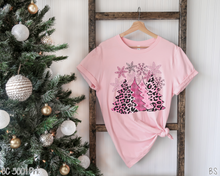 Load image into Gallery viewer, Pink Leopard Christmas Trees #BS2324
