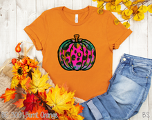Load image into Gallery viewer, Pink Leopard Pumpkin #BS122
