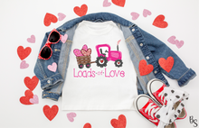 Load image into Gallery viewer, Pink Load&#39;s Of Love Tractor #BS2593
