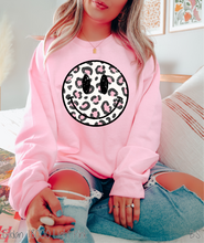 Load image into Gallery viewer, Pink &amp; Black Leopard Smiley Face #BS5226

