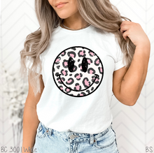 Load image into Gallery viewer, Pink &amp; Black Leopard Smiley Face #BS5226
