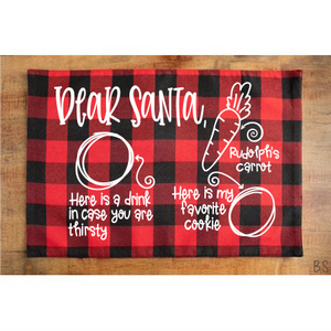 Placemat For Santa #BS868