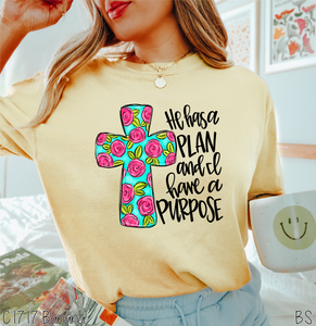 Plan And Purpose Cross #BS5419