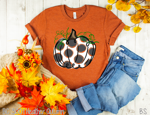 Polka Dot Pumpkin #BS1963