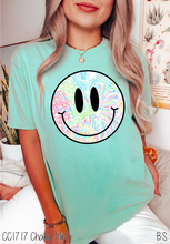 Load image into Gallery viewer, Preppy Pink Smiley Face #BS5396
