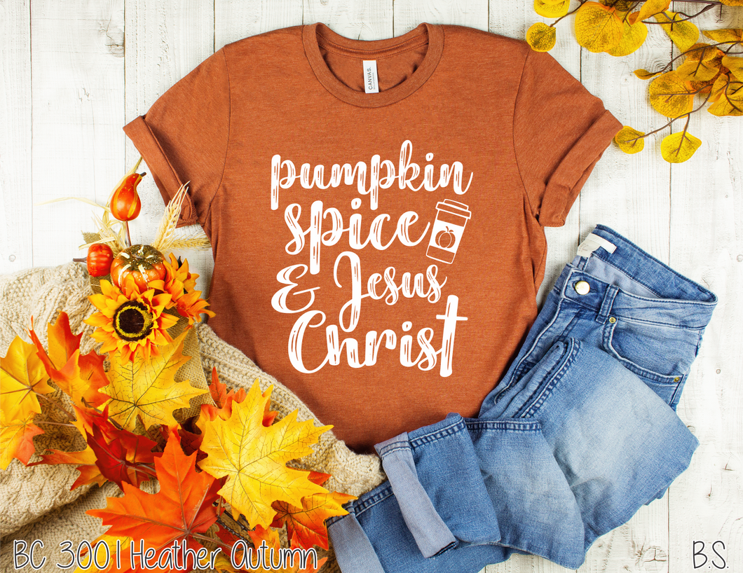 Pumpkin Spice And Jesus Christ #BS173