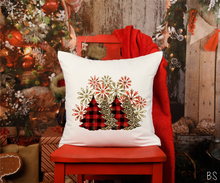 Load image into Gallery viewer, Red Plaid And Leopard Christmas Trees #BS978
