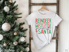 Load image into Gallery viewer, Reindeer Snowman Mistletoe Presents &amp; Santa #BS2299
