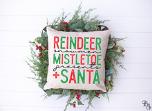 Load image into Gallery viewer, Reindeer Snowman Mistletoe Presents &amp; Santa #BS2299
