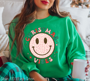 Retro Christmas Vibes Smiley Face #BS3722