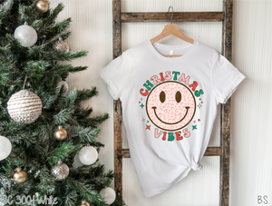 Retro Christmas Vibes Smiley Face #BS3722