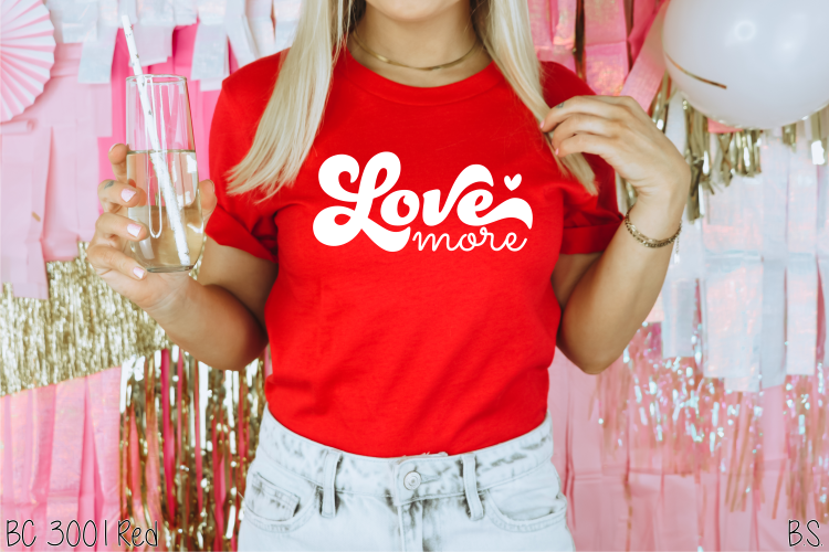 Retro Love More With Heart #BS5044