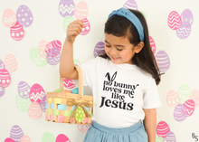 Load image into Gallery viewer, Retro No Bunny Loves Me Like Jesus #BS2891

