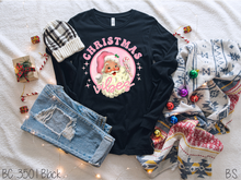 Load image into Gallery viewer, Retro Pink Christmas Vibes Santa #BS3833
