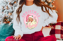 Load image into Gallery viewer, Retro Pink Christmas Vibes Santa #BS3833
