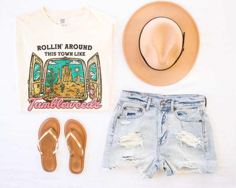 Rollin' Around Like Tumbleweeds #BS3310