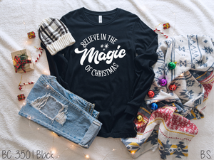 Round Believe In The Magic Of Christmas #BS2430