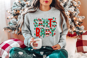 Santa Baby Red & Green #BS3809