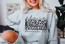 Load image into Gallery viewer, She Is Strong Leopard Box #BS5271
