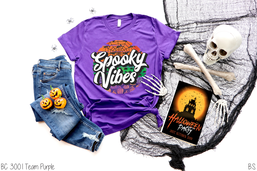 Spooky Vibes Brush Circle #BS2111