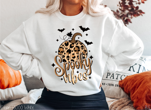 Spooky Vibes Leopard Pumpkin #BS3404