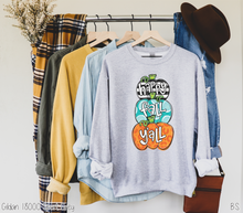 Load image into Gallery viewer, Stacked Happy Fall Y&#39;all Pumpkins #BS2223

