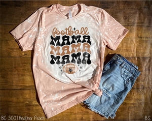 Football Mama Stacked Retro #BS3446