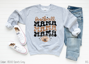 Football Mama Stacked Retro #BS3446